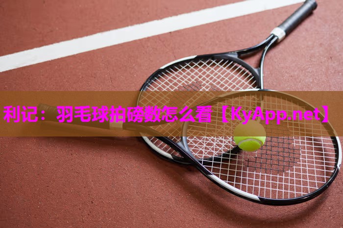 利记：羽毛球拍磅数怎么看
